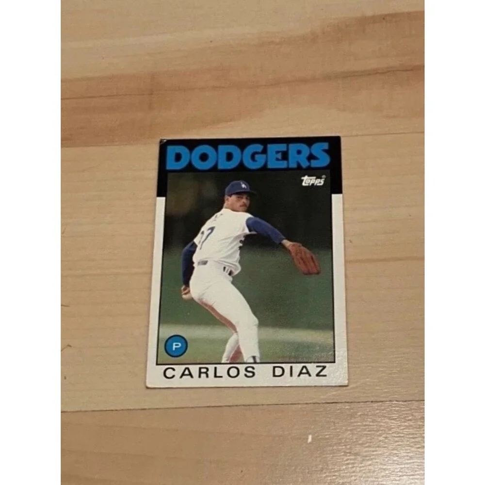 1986 Topps Baseball Card Trading Card